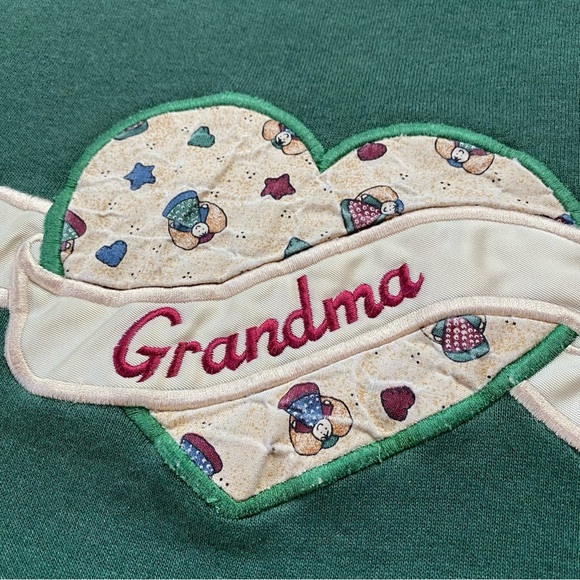 Vintage 90s MC Energy Sportswear Grandma Sweatshirt - Picture 4 of 6